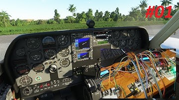 MSFS 2020 DIY Универсальная кабина/cockpit самолета на контроллерах Arduino. Экспериментируем  #01