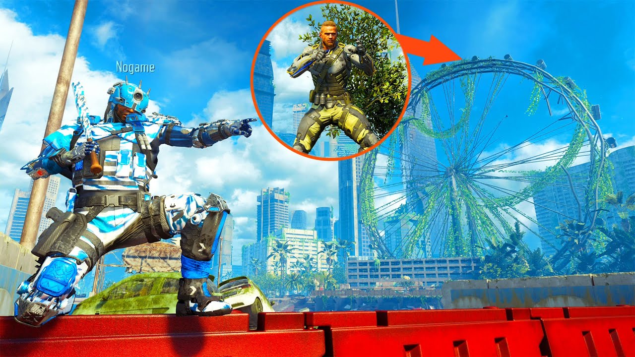 CRAZIEST GLITCH HIDING SPOT OUTSIDE THE MAP!!