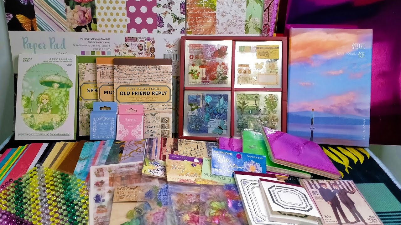 Huge Stationery Haul Huge Shopee Journal Supplies Haul Unboxing and