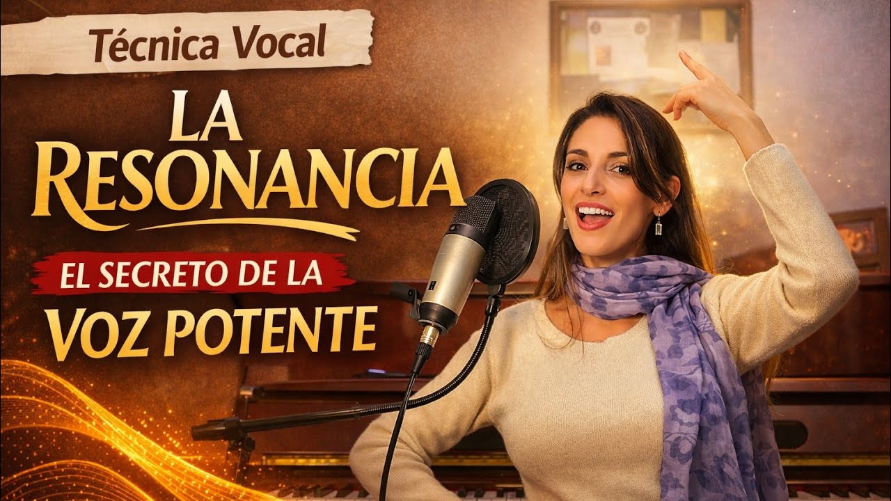 La Resonancia. Gana brillo y redondez en la Voz. Clase de canto 4. Teoría, ejemplos y ejercicios.