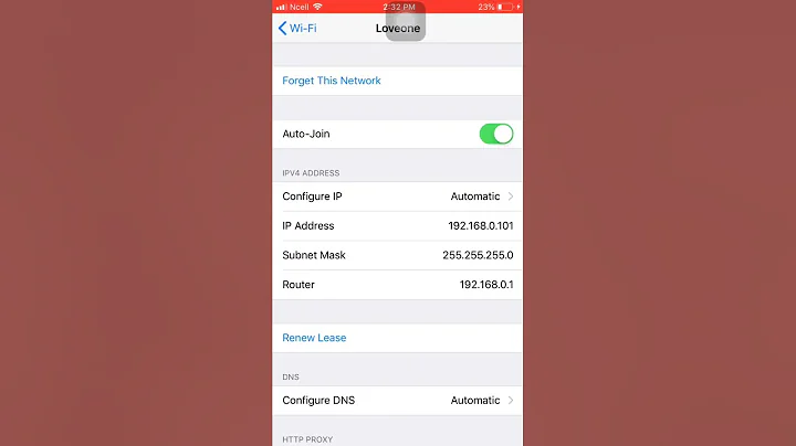 How to see connected wifi password in iphone