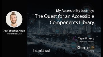 My Accessibility Journey  The Quest for an Accessible Components Library by Asaf Shochet