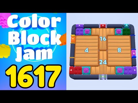 Color Block Jam Level 1617 Solution