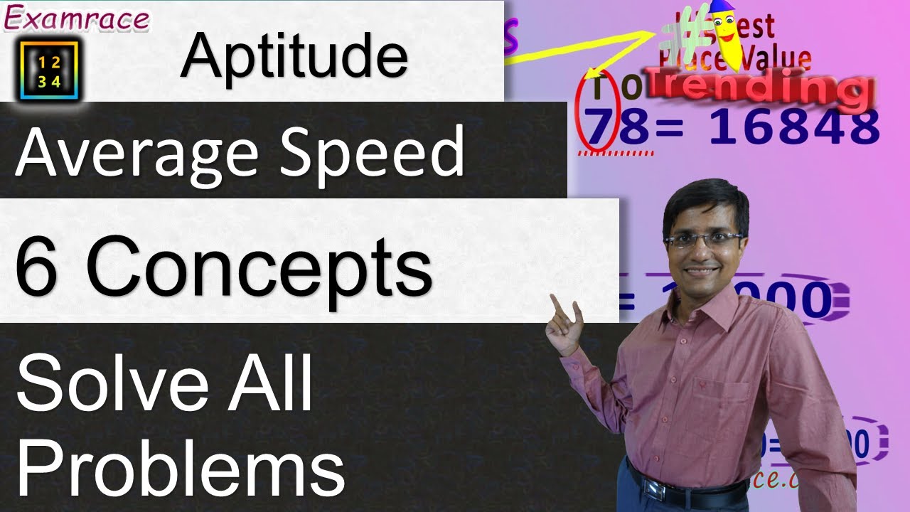 average-speed-aptitude-6-concepts-to-quickly-solve-all-problems-youtube
