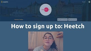 How to sign up to: Heetch