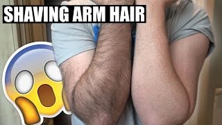 Shaving My Beautiful Arm Hair