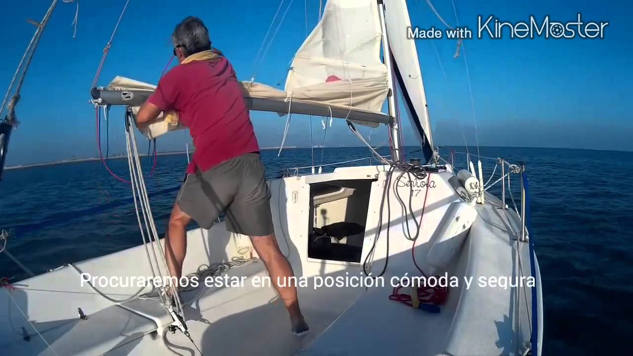 aeronave comestible profesor Arriado de la mayor con el barco al pairo - YouTube