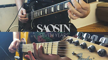 Saosin - Seven Years (Dual Guitar Cover) |GuitarPunkCovers & Goldenzeit|