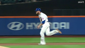 WSH@NYM: Duda and den Dekker steal on throwing error