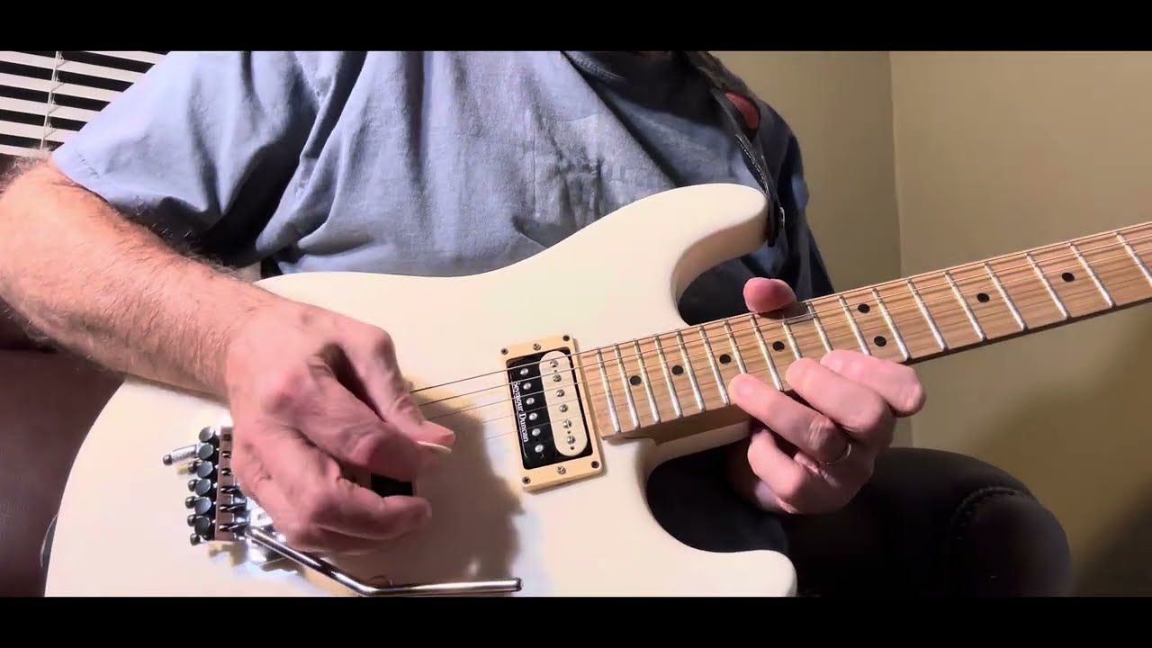 Bob Seger “Down on Main Street”.  intro  - Played on a “Charvel San Dimas SD1 model guitar        🎸 