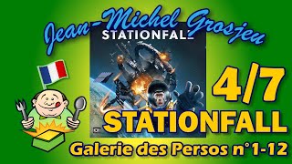 Stationfall, règles complètes (4/7) : la Galerie des personnages n°1-12
Maintenant que vous connaissez toutes les règles, voici les personnages du jeu, leurs buts particuliers et leurs caractéristiques.
les aides de jeu sont téléchargeables ici : https://boardgamegeek.com/filepage/266210/stationfall-jean-michel-grosjeus-player-aids
00:00 - Introduction
01:26 - lAstrosinge
05:23 - la Passagère clandestine
09:59 - la Mécano
15:02 - la Microbiologiste
18:12 - lEtranger
24:35 - les Clones de maintenance
28:47 - lInspecteur
33:44 - la Chef de station
38:31 - lIngénieur
42:02 - le Colonel
45:33 - la Conseiller
49:22 - la Nettoyeuse
et si vous voulez me donner un coup de pouce ;)
Jean-Michel Grosjeu sur Patreon : https://www.patreon.com/JeanMichelGrosjeu
Jean-Michel Grosjeu sur Tipeee : https://fr.tipeee.com/jeanmichelgrosjeu Stationfall, règles complètes (4/7) : la Galerie des personnages n°1-12