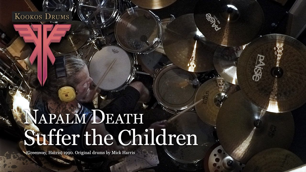 Napalm Death - Suffer the Children (Drum Cover)