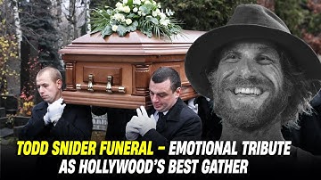 De BEGRAFENIS van Todd Snider op 59-jarige leeftijd — Zijn familie verbijstert de hele wereld met...