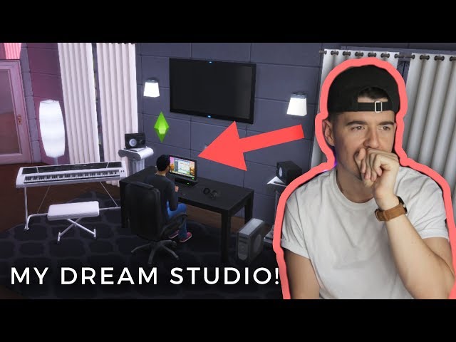 BUILDING MY DREAM MUSIC STUDIO IN THE SIMS 4! class=