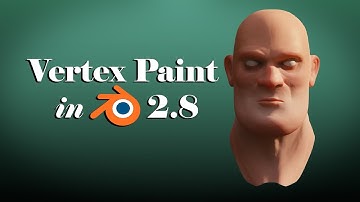 Vertex Paint Workflow in Blender  2.8