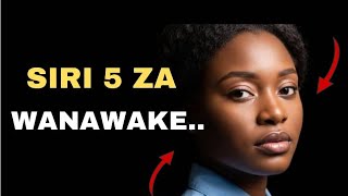 💖siri tano za wanawake ambazo wengi hawazijui zitakushangaza sana💖💪