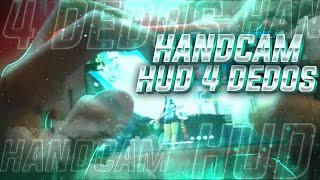HANDCAM HUD 4 DEDOS! - FREE FIRE HIGHLIGHTS