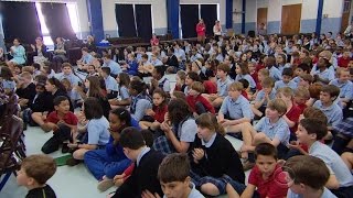 Virginia schoolkids put science project in orbit