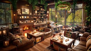 Soft Jazz Music for Stress Relief,Focus☕Cozy Coffee Shop Ambience  Relaxing Jazz Instrumental Music
