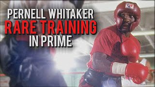 Pernell Whitaker RARE Training In Prime