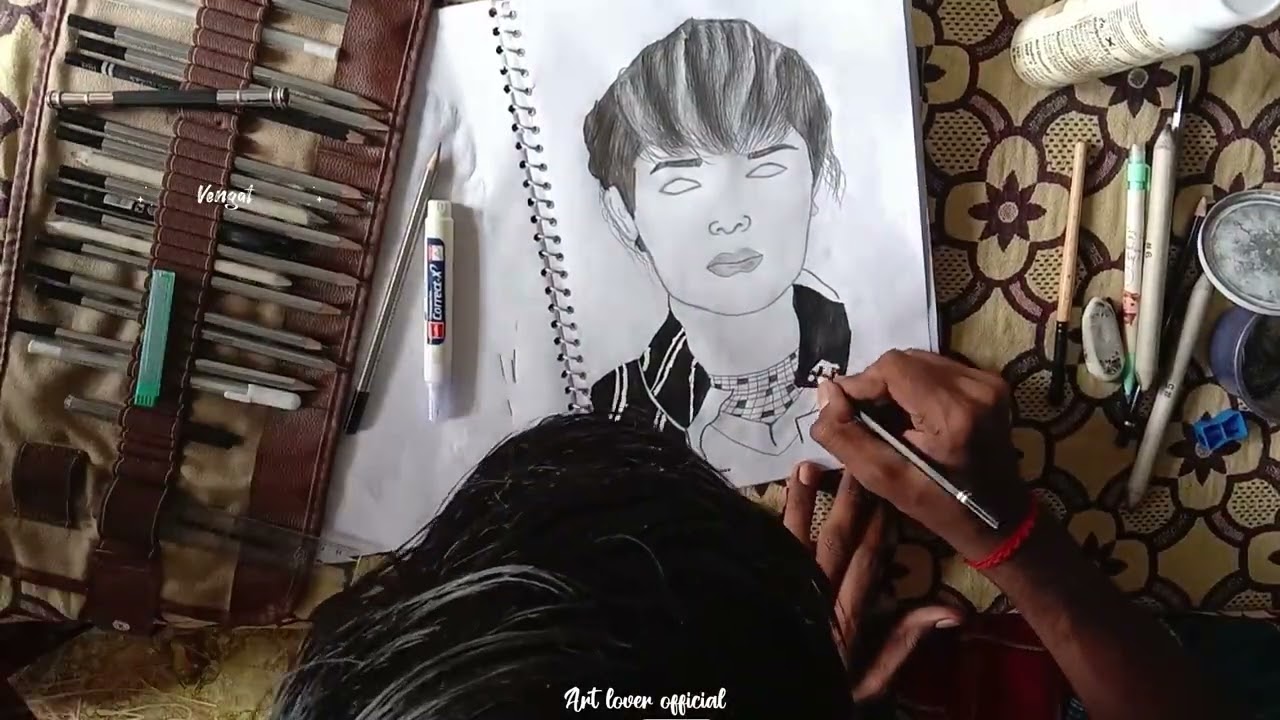 How to draw Hollywood actress Millie Bobby drawing ||Fun with Drawing||