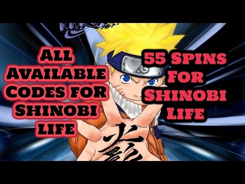 Shinobi Life All Code 20 Spins Code And Secret Code Youtube