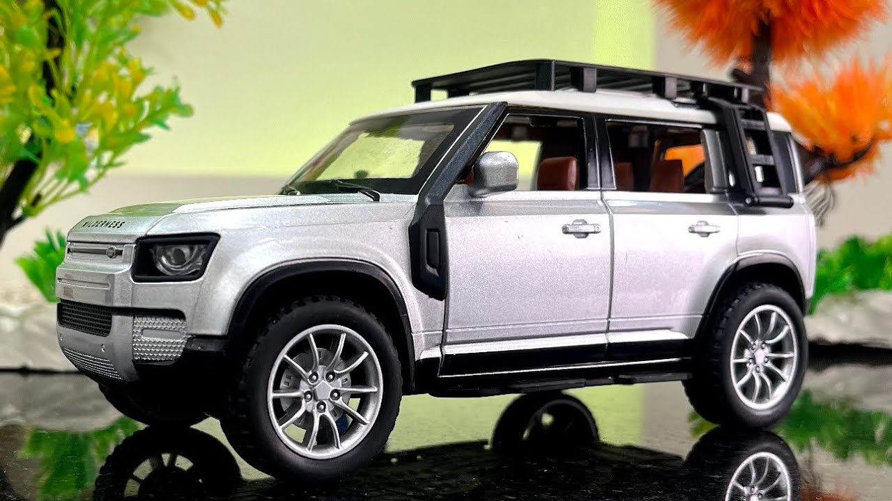 Unboxing of Land Rover Defender Diecast Scale Model | DIY | MINIATURE # ...
