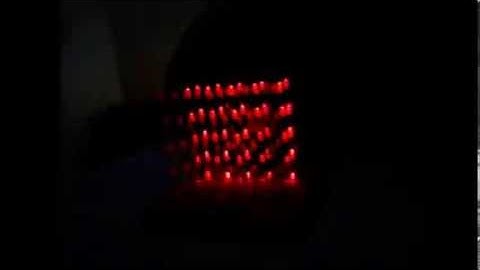 5x5x5 LED Cube - KTH Electronics Project 2012