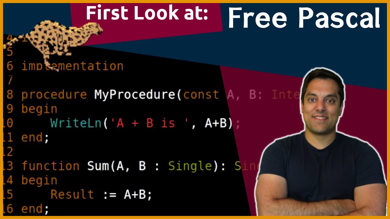 Free Pascal - First Impression [Programming Languages Episode 6] - YouTube