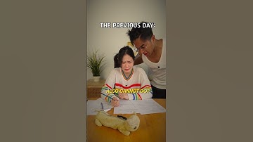 When Asian dad helps you with homework  @davidmatthew_  #shortsfeed