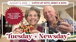 Tuesday Newsday With Jenny & Ron From Ghana Learn How To Make A Wallet, Perfect For Gifting