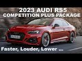 2023 Audi RS5 Is Faster, Louder, Lower With New Competition Package