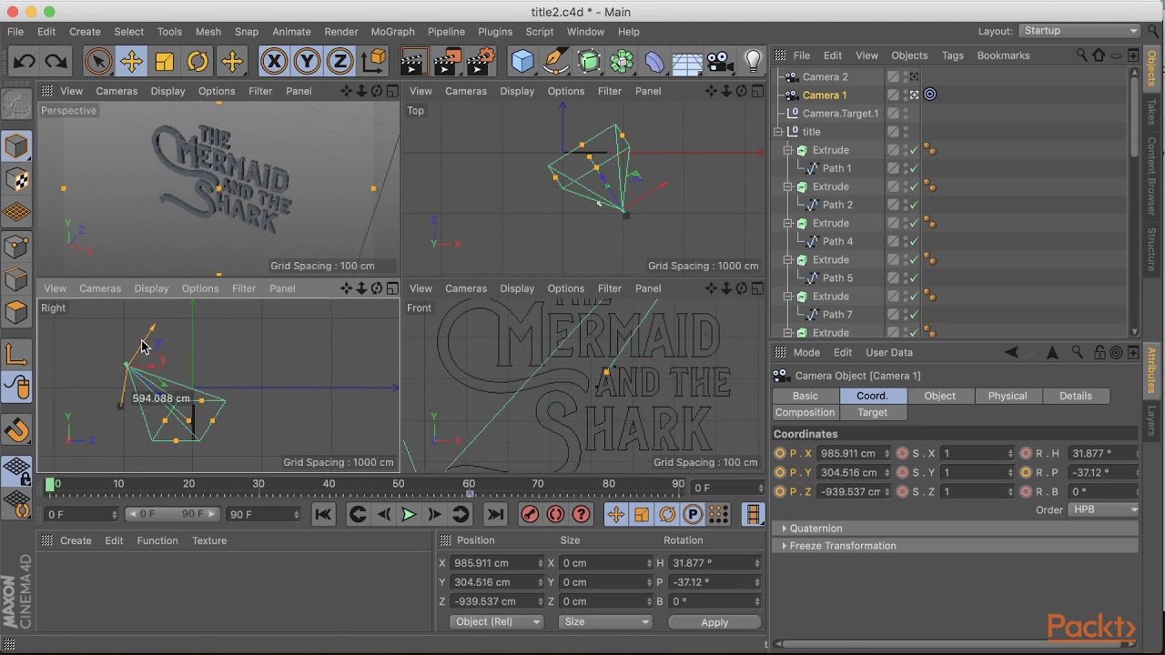 Getting Started with Adobe After Effects CC 2019 : Animating in Cinema ...