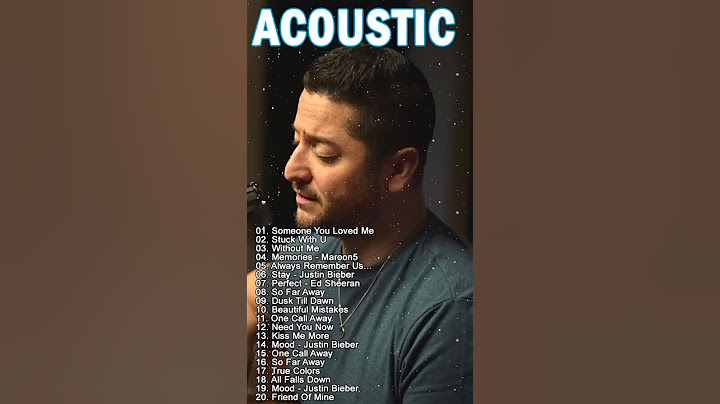 Best English Acoustic Love Songs 2023 - Greatest Hits Acoustic Cover Of Popular Songs Of All Time