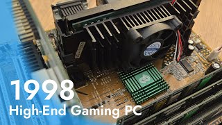 1998 High-End Gaming PC Build & Benchmark ( Early Slot 1 and 440BX )