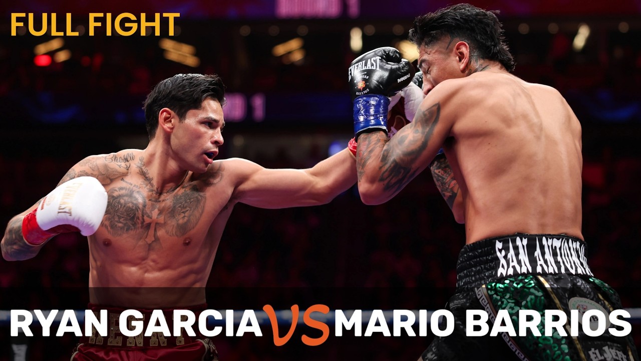 Ryan Garcia vs. Mario Barrios - TKO FullFight Highlights