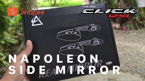 HONDA CLICK 125 SIDE MIRROR - STREET KING (NAPOLEON) SIDE MIRROR