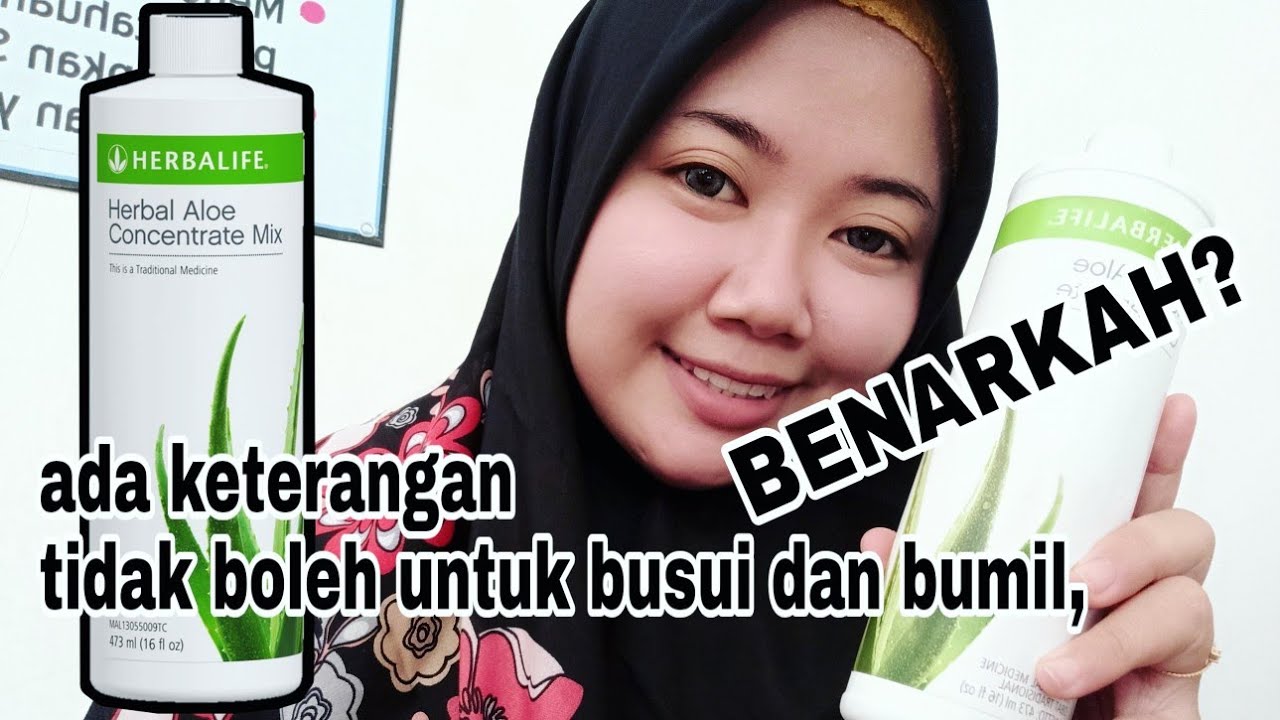 ALOE HERBALIFE Apakah boleh untuk ibu hamil dan menyusui? YouTube