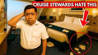 Cruise Cabin SECRETS 14 Things Your Steward Silently HATES You're Doing
