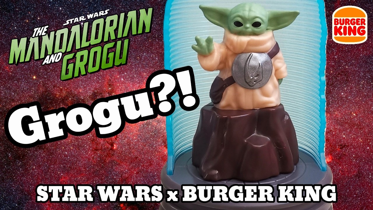 NEW Star Wars The Mandalorian & Grogu Burger King Grogu Figure
