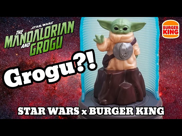 NEW Star Wars The Mandalorian & Grogu Burger King Grogu Figure