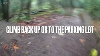 Little Mountain Park Mountain Bike Skills Course - Grand Opening (crash at the end)