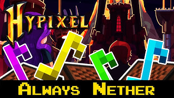 【Note Block】 Hypixel Skyblock OST | Always Nether (Island - Crimson Isle)