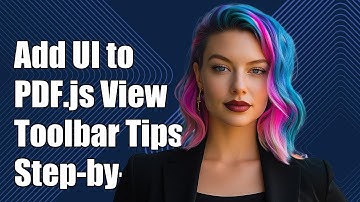 How to Add UI and Toolbar to PDF.js Viewer: Step-by-Step Guide