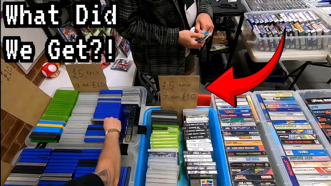 Buying & Selling Retro at THREE Gaming Markets!