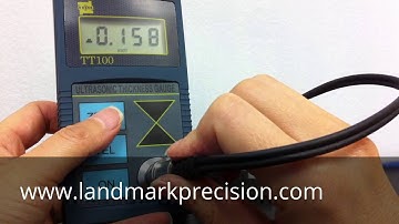 Ultrasonic Wall Corrosion Thickness Gauge, Meter, Tester Time TT100