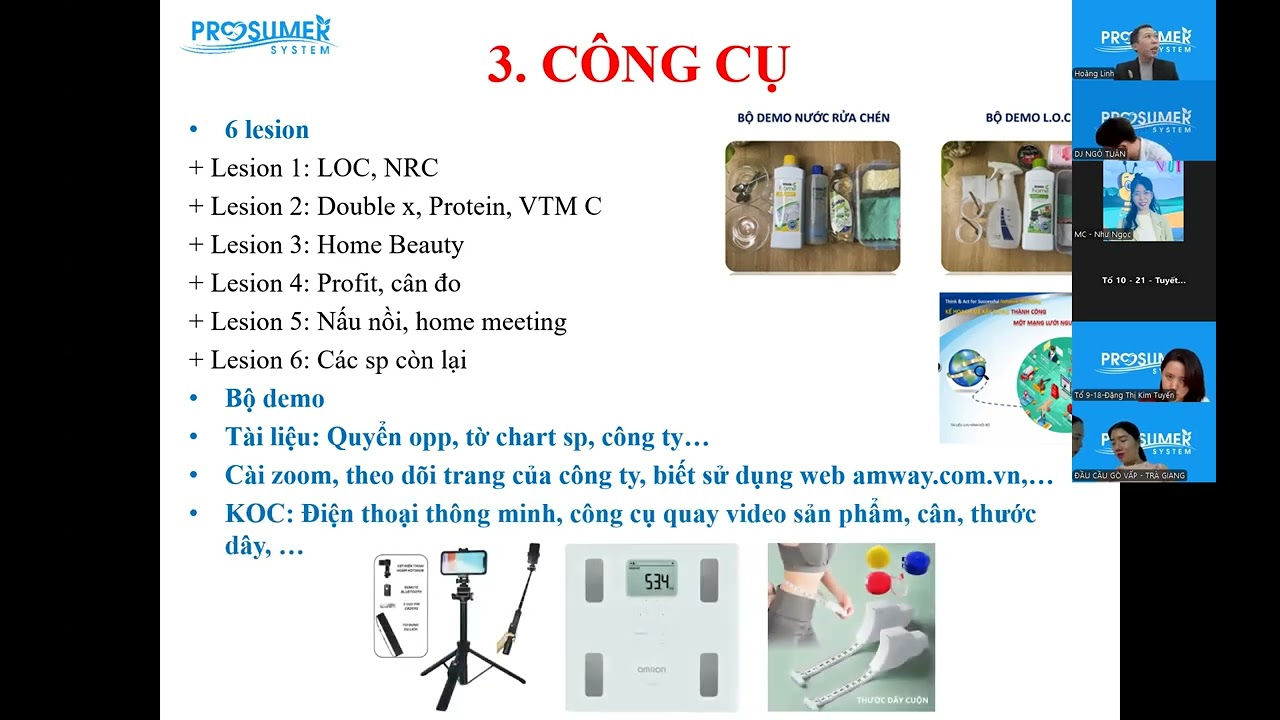 08  CHUẨN BỊ DỤNG CỤ CHO NPP KHÓA BTC22 LD TONY HUỲNH