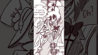 lucifer remembered alastors name!  hazbin hotel comic dub