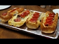 Favorite Family Foods - French Bread Pizza Boats With Your Favorite Pizza Toppings