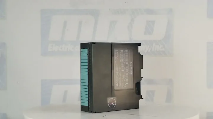 SIEMENS 6ES7322-1HH00-0AA0 MRO ELECTRIC PRODUCT VIDEO
